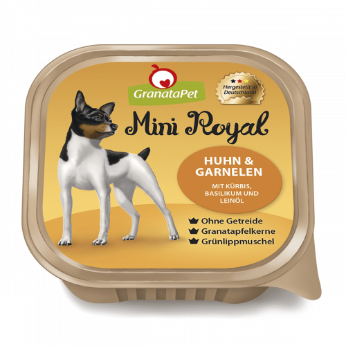  Mini Royal Huhn & Garnelen mit Kürbis 150 g 